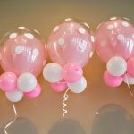 polka dot double balloon