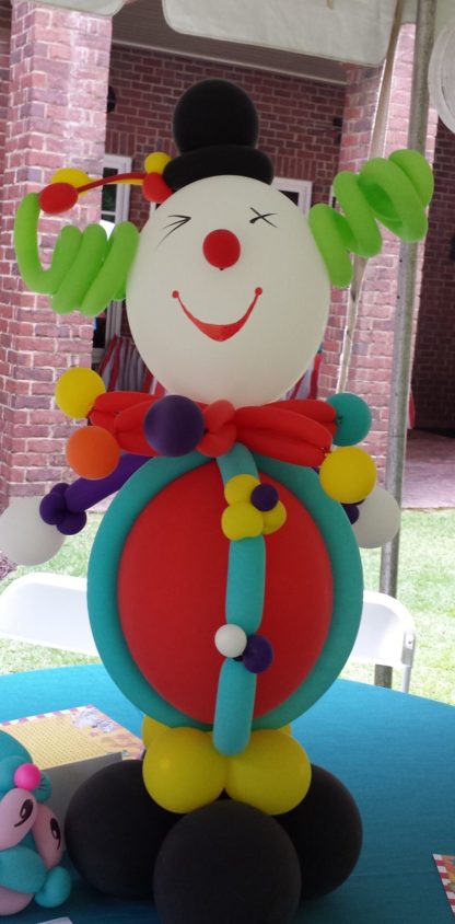 Clown custom balloon by MBA