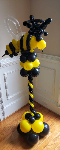 Bumblebee balloon column GATECH