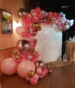 Balloon organic garland 5 (20ft )