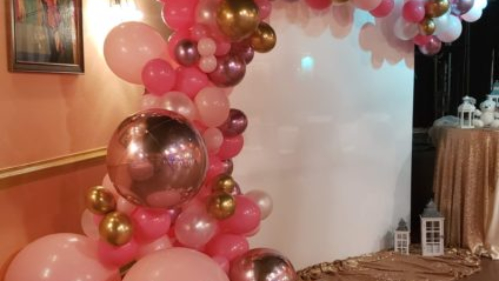 Balloon organic garland 5 (20ft )