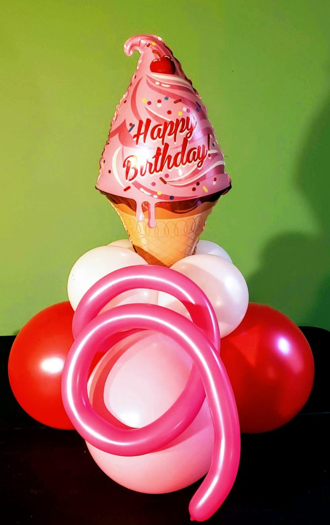ice cream cone centerpiece 20 inch
