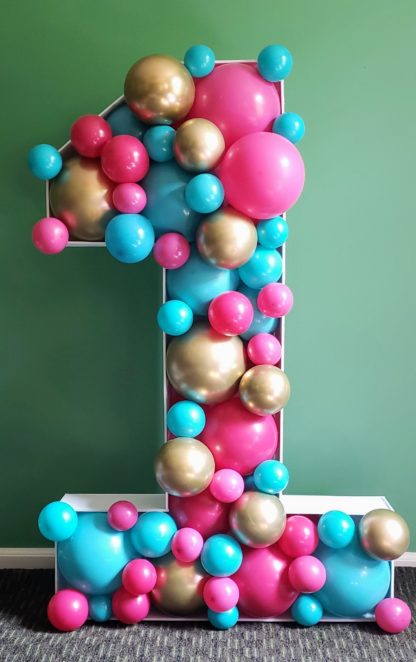 2FT Letter A Mosaic Balloon Frame Letter DIY Fillable Letters Kit for  Birthday Party Wedding Backdrop Decor - Yahoo Shopping