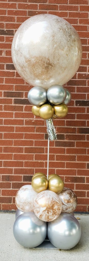 Custom marble centerpiece 5ft indoor