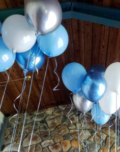 Helium balloons