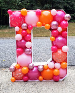 Mosaic letter D