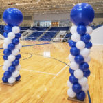 Balloon Column 9 ft, large top, in/outdoor